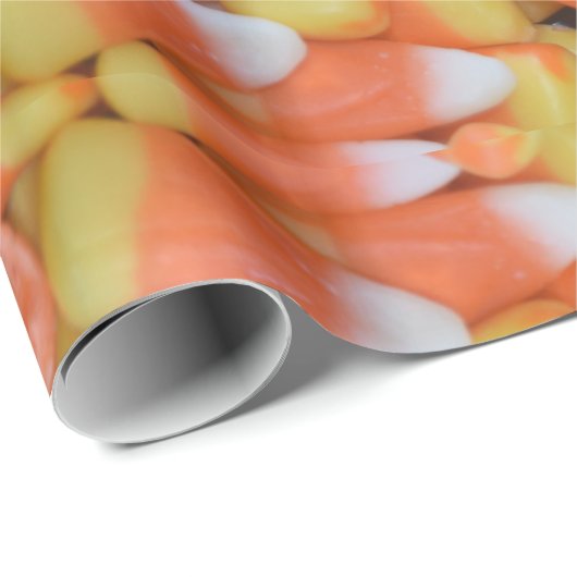 Candy Cornn Wrapping Paper Geschenkpapier (Rolleneckpunkt)