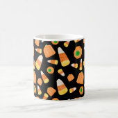Candy Corns und Pumpkins Tasse (Mittel)