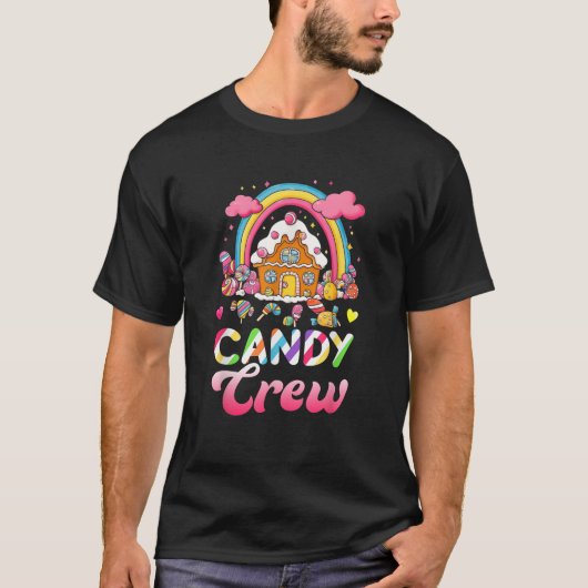 Candy Costume Candy Crew Decorations Sweetie Candy T-Shirt (Vorderseite)