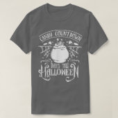 Candy Countdown Days bis Halloween Trick oder Tret T-Shirt (Design vorne)