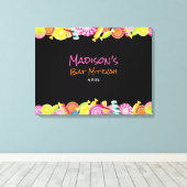 CANDY COUTURE Bat MitzvahSign in Memory Board Leinwanddruck (Insitu (Holzboden))