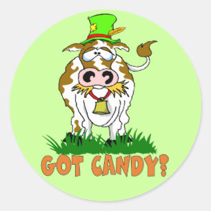 Candy Cow Stickers