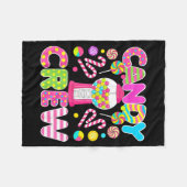 Candy Crew Candy Costume Women Candy Land Kids Swe Fleecedecke (Vorderseite (Horizontal))