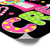 Candy Crew Candy Costume Women Candy Land Kids Swe Poster (Ecke)