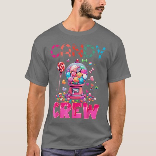 Candy Crew Candy Costume Women Candy Land Kids Swe T-Shirt (Vorderseite)
