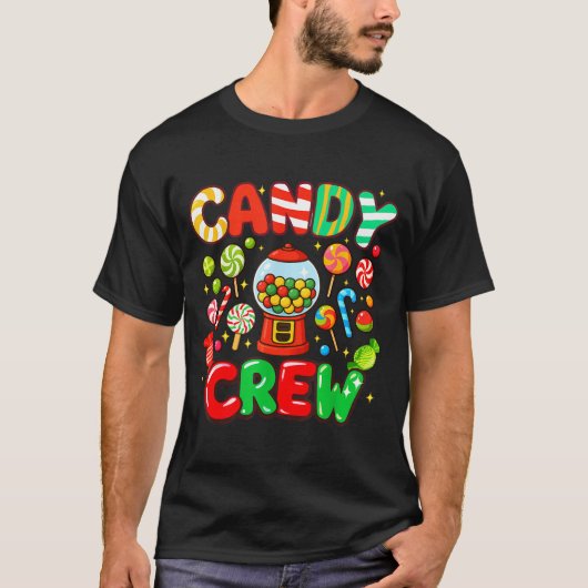 Candy Crew Candy Costume Women Candy Land Kids Swe T-Shirt (Vorderseite)