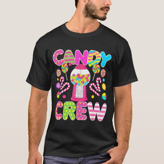 Candy Crew Candy Costume Women Candy Land Kids Swe T-Shirt (Vorderseite)