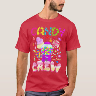 Candy Crew Kostüm Halloween Kinder Jungen Mädchen  T-Shirt