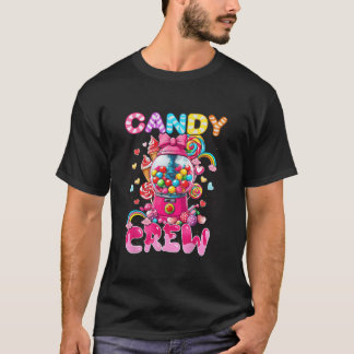 Candy Crew Squad Frohe Weihnachtsjunge Girl Kid Ma T-Shirt