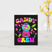 Candy Crew Sweetie Candy Land Candy Squad Hallowee Karte (Gelbe Blume)