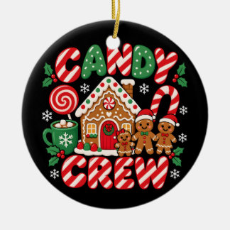 Candy Crew Weihnachten passende Familie Lebkuchen Keramik Ornament