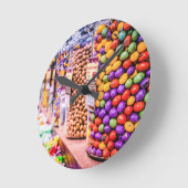 Candy Crush Runde Wanduhr (Winkel)