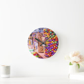 Candy Crush Runde Wanduhr (Zuhause)