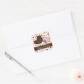 Candy Damask Chicks Girl Geburtstagsparty Sticker (Umschlag)