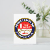 Candy Day 1922 Postkarte (Stehend Vorderseite)