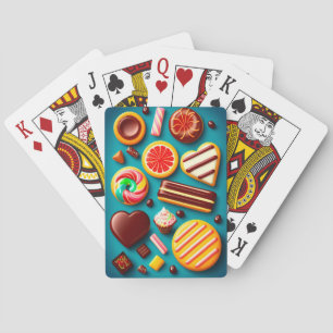 Candy Dekoration Playing Cards Spielkarten