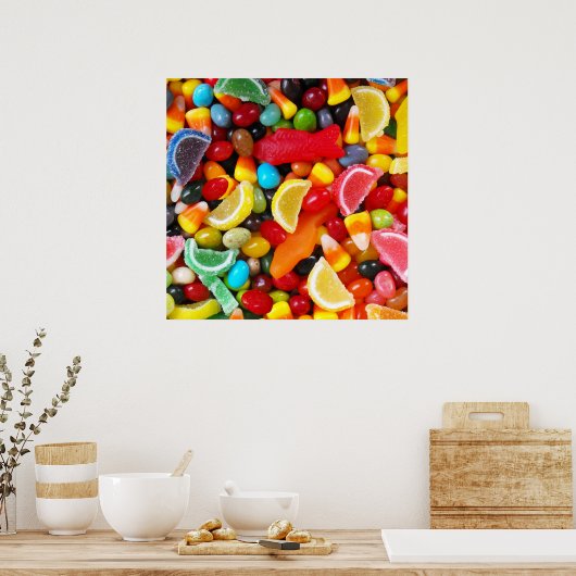 Candy Delight Poster (Küche)
