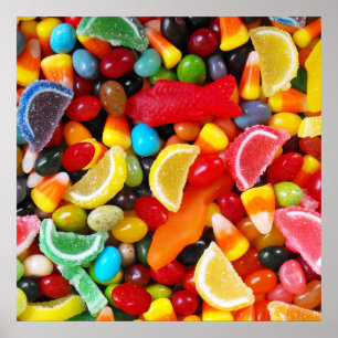 Candy Delight Poster