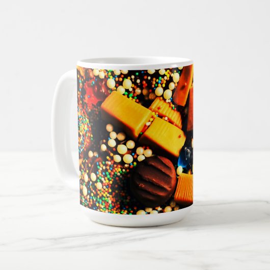 Candy Desaster Kaffeetasse (Vorderseite Links)