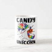 Candy Design Halloween Unicorn Kaffeetasse (Mittel)