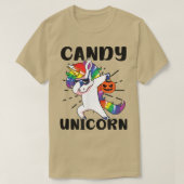 Candy Design Halloween Unicorn T-Shirt (Design vorne)
