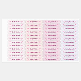 Candy Design Kids' Name Clothing School Labels Etiketten