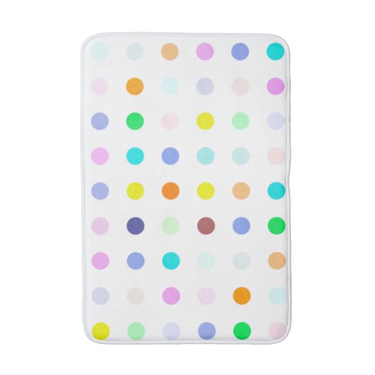 Candy Dot Badematte (Vorderseite Vertikal)