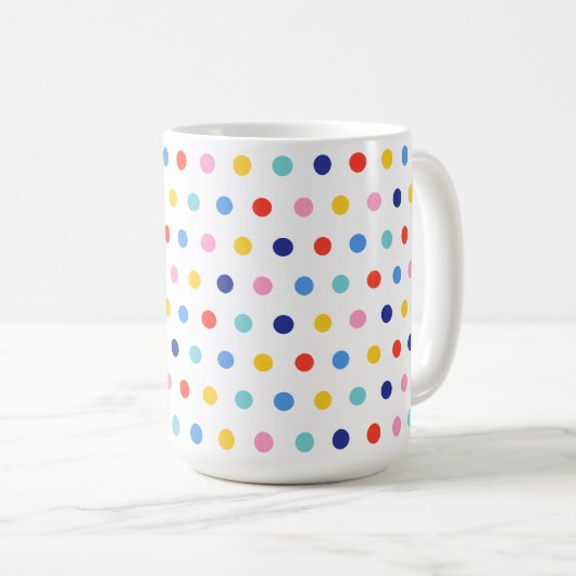 Candy Dot Delight Kaffeetasse (VorderseiteRechts)