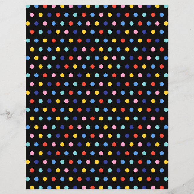 Candy Dot Delight Scrapbook Paper (Vorderseite)