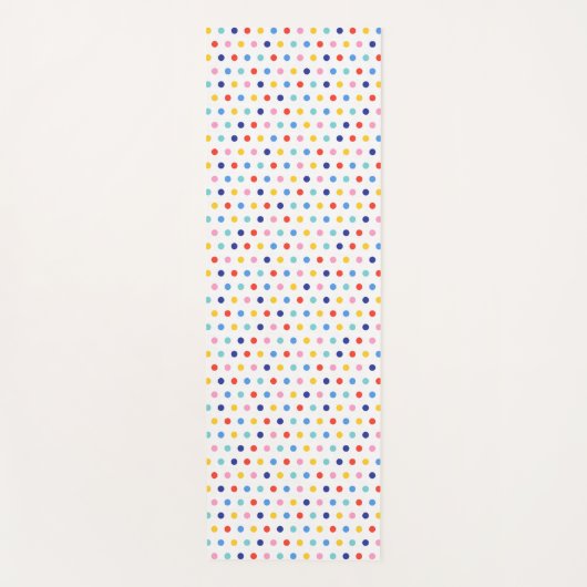 Candy Dot Delight Yogamatte (Vorderseite)