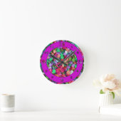 Candy Dots 3 Runde Wanduhr (Zuhause)