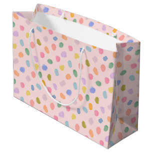 Candy dots Geschenktasche Große Geschenktüte