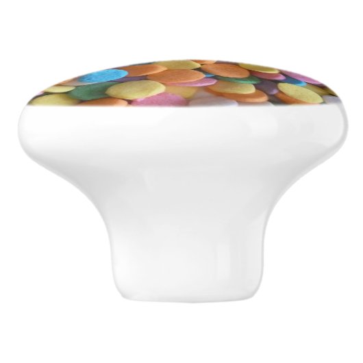 Candy Dots Keramikknauf (Seitenansicht)