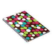 Candy Dots School Class Office Notebook Notizblock (Rechte Seite)