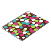 Candy Dots School Class Office Notebook Notizblock (Linke Seite)