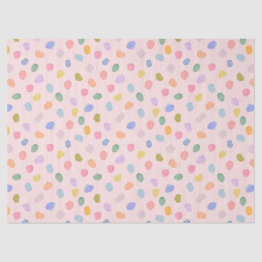 Candy dots Tissue Paper Seidenpapier (Vorderseite)