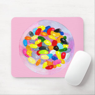 Candy farbenfrohe Gelee Lollys Mousepad