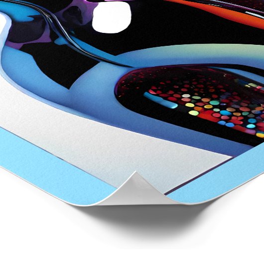 Candy-Filled Goddess Poster (Ecke)