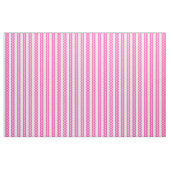 Candy Floss Pink Gemustert Strip Stoff (Fat Quarter (45,7 x 55,9 cm))