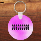 Candy Floss - Vorlage Schlüsselanhänger (Vorderseite)