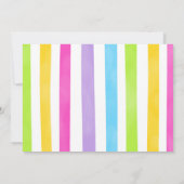 Candy Foto Einladung (Rückseite)