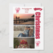 Candy Frohe Weihnachten & 3 Custom Pictures (Vorderseite)