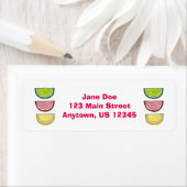 Candy Fruit Slice Slices Sweet Candies Labels (Insitu)