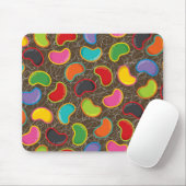 Candy Fun Retro Jellybeans Pop Mousepad (Mit Mouse)