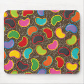 Candy Fun Retro Jellybeans Pop Mousepad (Vorne)