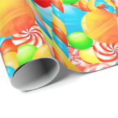 Candy Geschenkpapier (Rolleneckpunkt)