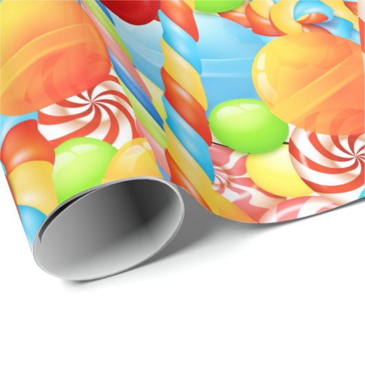Candy Geschenkpapier (Rolleneckpunkt)