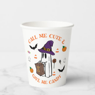 Candy Ghost Halloween Cup Pappbecher