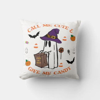 Candy Ghost Throw Kissen