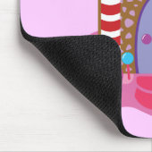 Candy Gingerbread House Mousepad (Ecke)